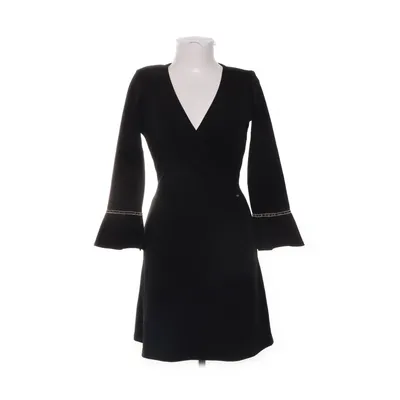 Robe portefeuille (Noir) de LeGer Élasthane, Polyester