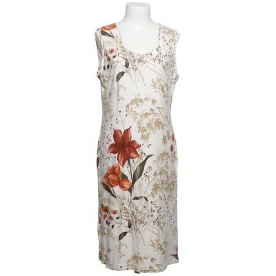 Dress (White, Multicolored) from Lisa Campione Elastane, Viscose