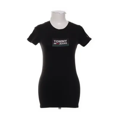 T-shirt (Svart, Flerfärgad) från Tommy Hilfiger Jeans Bomull, Elastan