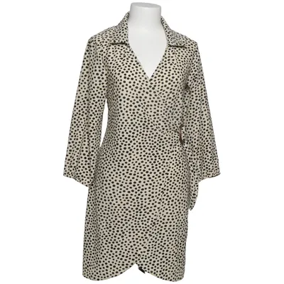 Shirt dress (Beige, Black) from River Island Elastane, Polyester