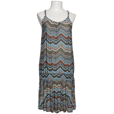 Jurk (Blauw, Meerkleurig) van Terra