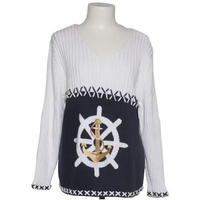 Trui (Wit, Blauw, Meerkleurig) van H&M Exclusive Katoen