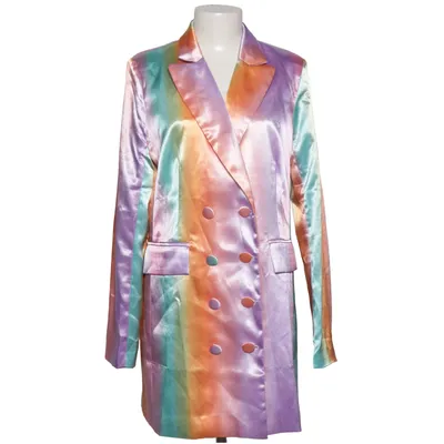 Blazer (Lila, Pink, Orange) von Liquorish Elasthan, Polyester