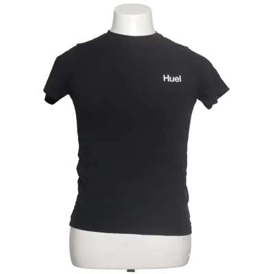 T-shirt (Svart) från Huel Bomull, Elastan