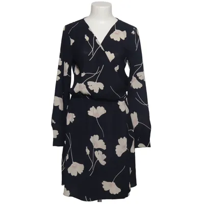 Robe portefeuille (Bleu, Beige) de Object Polyester