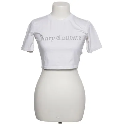Crop top (White) from Juicy Couture Cotton, Elastane