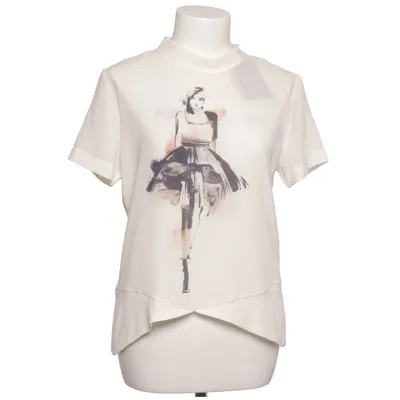 Top (Hvid, Sort) fra Zara W&B Collection Polyester