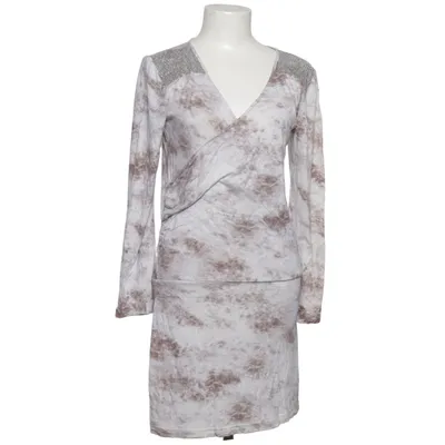 Wrap dress (White, Brown) from Amor & Psyche Viscose