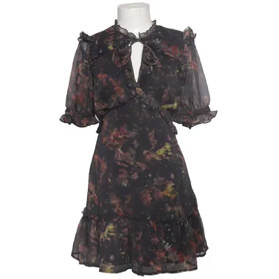 Kjole (Sort, Flerfarvet) fra Topshop Petite Polyester