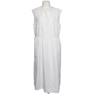 Robe longue (Blanc) de UNQ Coton, Tencel