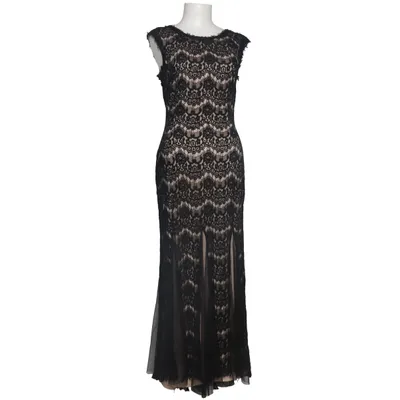 Aftenkjole (Sort, Beige) fra Betsy & Adam Bomuld, Polyamid, Polyester, Viscose