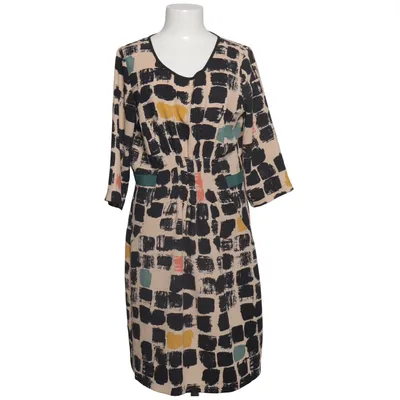 Jurk (Beige, Zwart, Meerkleurig) van Avoca Anthology Viscose