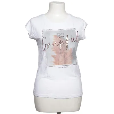 T-shirt (Vit) från Seventy Seven Elastan, Viskos