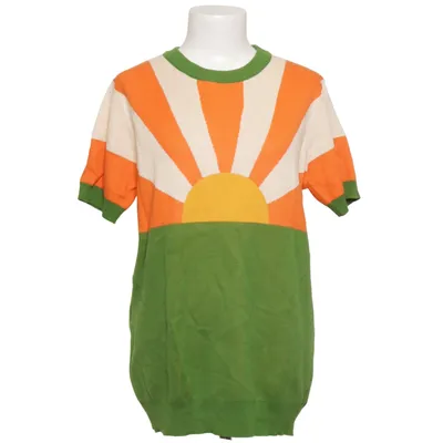 Trui (Groen, Oranje, Wit) van Oxknit Katoen