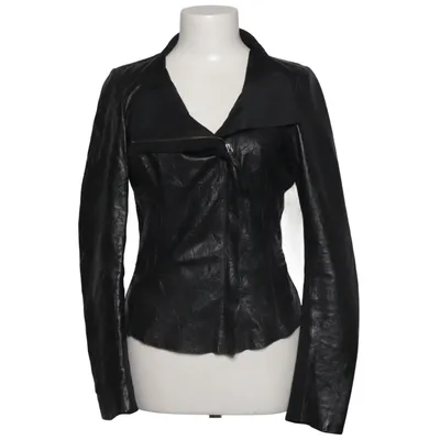 Biker jacket (Gray) from Freaky Nation Cotton, Leather