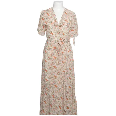 Slå-om-kjole (Hvid, Flerfarvet) fra Axara Polyester