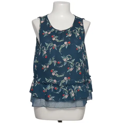 Peplum Top (Blau, Mehrfarbig) von Lauren Conrad Polyamid, Polyester