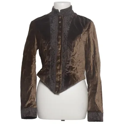 Blazer (Marron) de Chine Coton, Modal