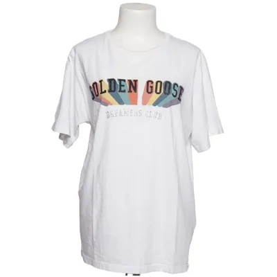 T-shirt (Hvid, Flerfarvet) fra Golden Goose Bomuld