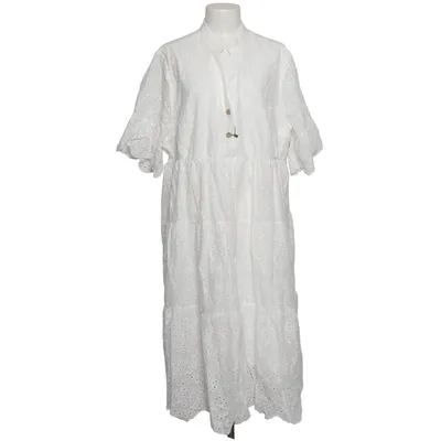 Dress (White) from Shein Curve Cotton