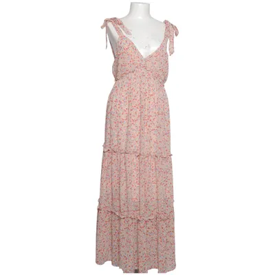 Långklänning (Rosa, Flerfärgad) från In April 1986 Polyester, Viskos