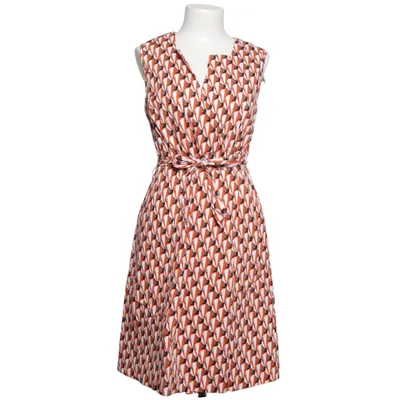Dress (Orange, White, Multicolored) from D'auvry Cotton, Elastane