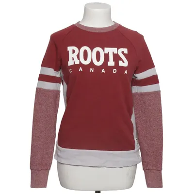 Collegetröja (Röd, Grå) från Roots Bomull, Elastan, Polyester