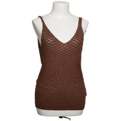 Tanktop  (Brun) fra Cotton Club Metallfiber, Polyester, Viscose