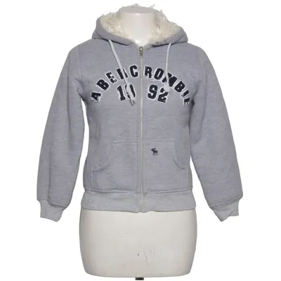 Hættetrøje (Grå) fra Abercrombie & Fitch Bomuld