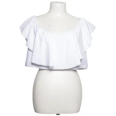 Crop top (Vit) från Unique Vintage Elastan, Polyamid
