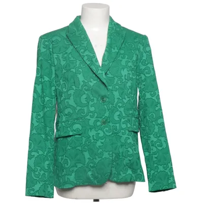Blazer (Grøn) fra Claudia Sträter Acetat, Bomuld, Elastan, Polyester, Viscose