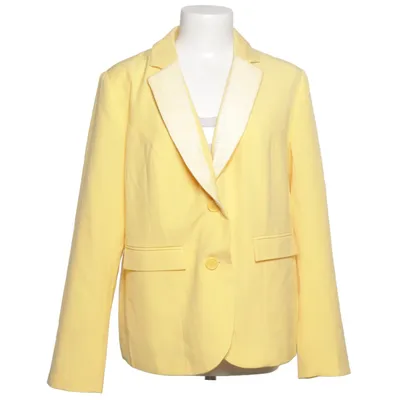 Blazer (Yellow) from Fair Lady Elastane, Polyester, Viscose