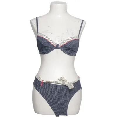 Bikini (Blå, Vit) från ESPRIT Elastan, Polyamid