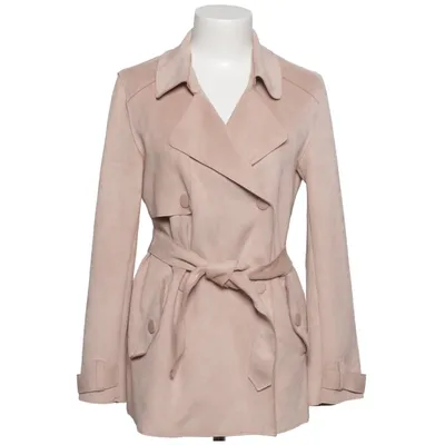Trench coat (Beige) from Zara Basic Elastane, Polyester