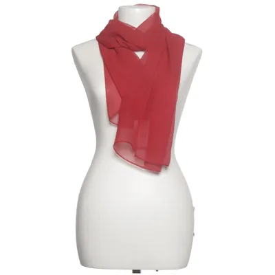 Shawl (Red) from TMH Lisa Polyester, Silk
