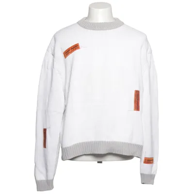 Tröja (Vit, Grå) från Heron Preston Bomull, Polyester