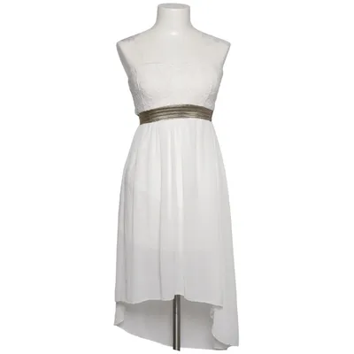 Robe de cocktail (Blanc, Or) de JT Exclusive by Colloseum
