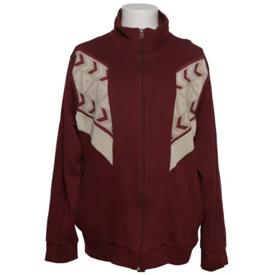 Fleecejacke (Rot, Beige) von Limit Acryl, Baumwolle