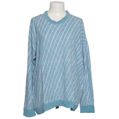 Langærmet t-shirt (Blå, Flerfarvet) fra Huber Bomuld