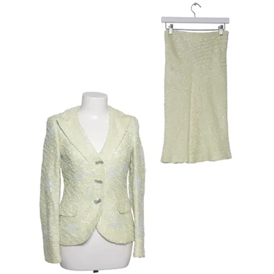 Jakkesæt med nederdel (Grøn, Flerfarvet) fra Rena Lange Cupro, Polyamid, Polyester, Viscose, Uld