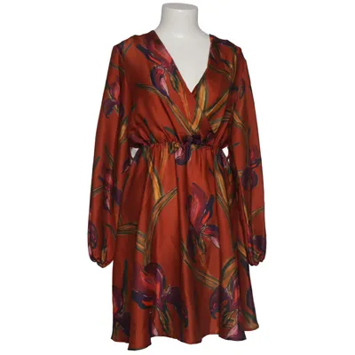 Wrap dress (Red, Multicolored) from Siste's Polyester