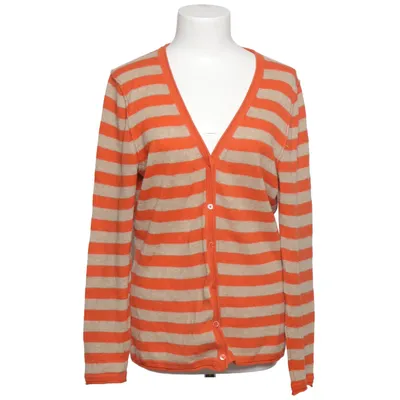 Cardigan (Oranje, Beige) van Darling Harbour Kasjmier