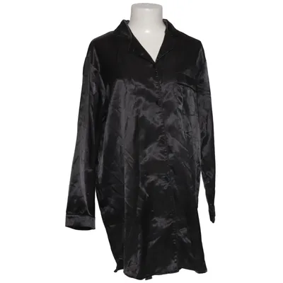 Chemise de pyjama (Noir) de Lady Avenue Coton, Polyester