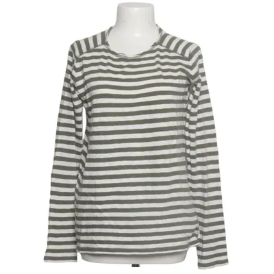 Long sleeve T-shirt (Green, White) from Marc O'Polo Denim Cotton