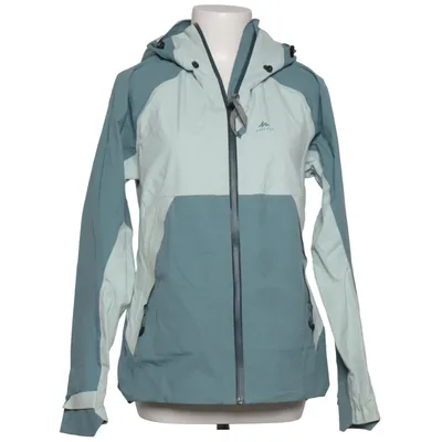 Allvädersjacka (Blå, Grön) från Quechua Elastan, Polyamid, Polyester, Polyuretan