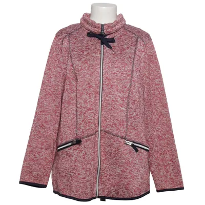 Fleece jas (Rood, Wit) van Collection L. Polyester