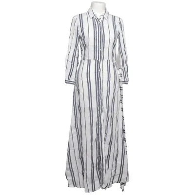 Robe chemise (Blanc, Noir) de Zara Woman Lin, Lyocell, Viscose