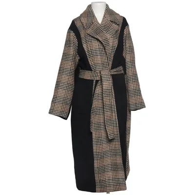 Frakke (Brun, Sort) fra ASOS Design Akryl, Bomuld, Polyamid, Polyester, Uld