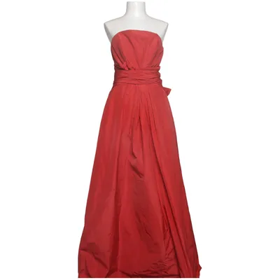 Avondjurk (Rood) van Young Couture by Barbara Schwarzer Acetaat, Polyester