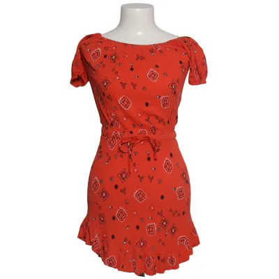 Dress (Red, Black, White) from Somewhere Viscose